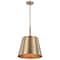 Nuvo Alexis 1-Light Large Pendant - Burnished Brass and Gold Finish 60/7938 - alternate 4